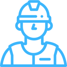 An Icon depicting a construction worker.